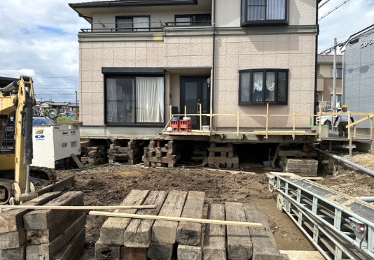 曳家工事の施工例