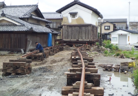 曳家工事の施工例