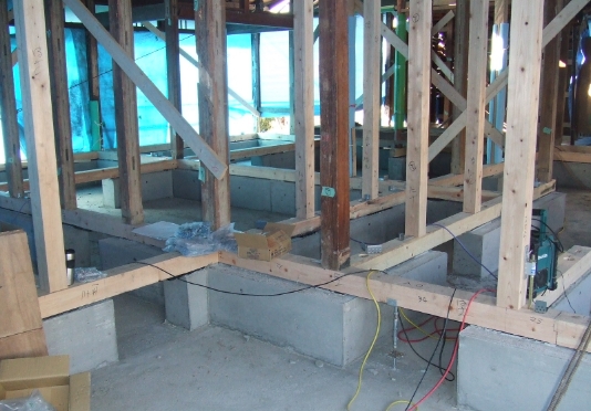 嵩上げ工事の施工例