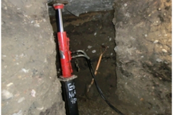 アンダーピーニング工法の様子